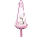 Cat Hammock Swing Bed with Cushion – Hanging Nest Basket for Cats