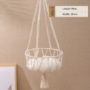 Cat Hammock Swing Bed with Cushion – Hanging Nest Basket for Cats